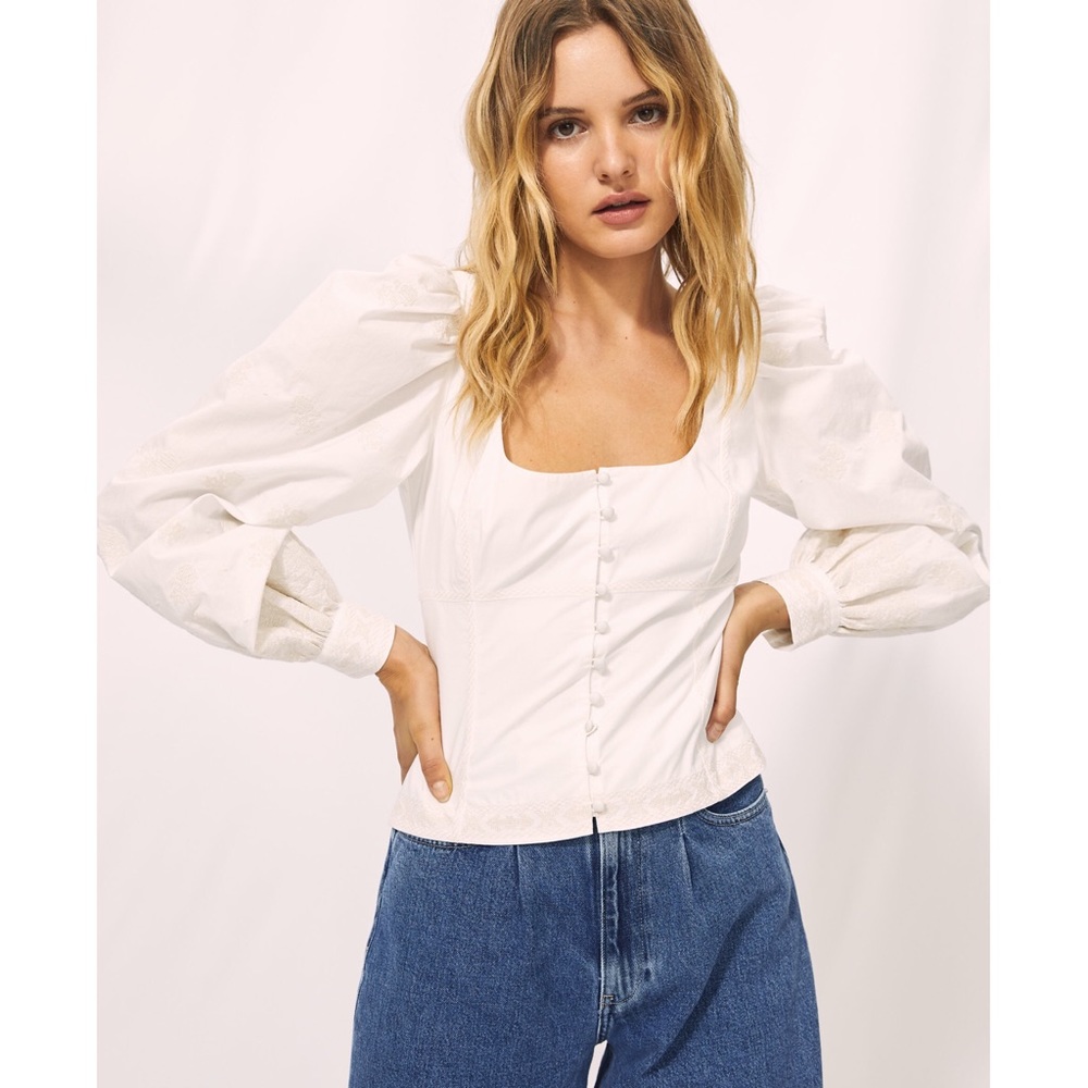 Aritzia - Wilfred Palo Santo Blouse